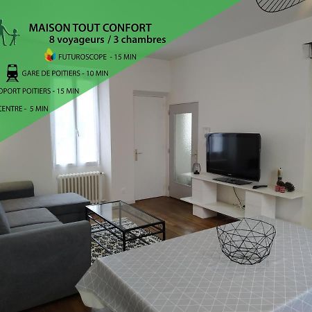Willa Maison De Notre Dame Des Dunes - 3Ch / 8 Pers Poitiers Zewnętrze zdjęcie